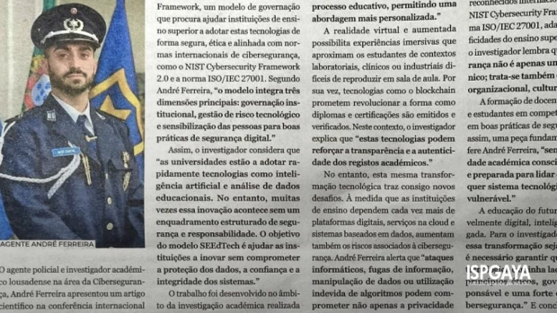 Distinguished student ‘O Louzadense’ ISPGAYA