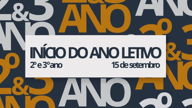 Start of the Academic Year 2nd and 3rd Year